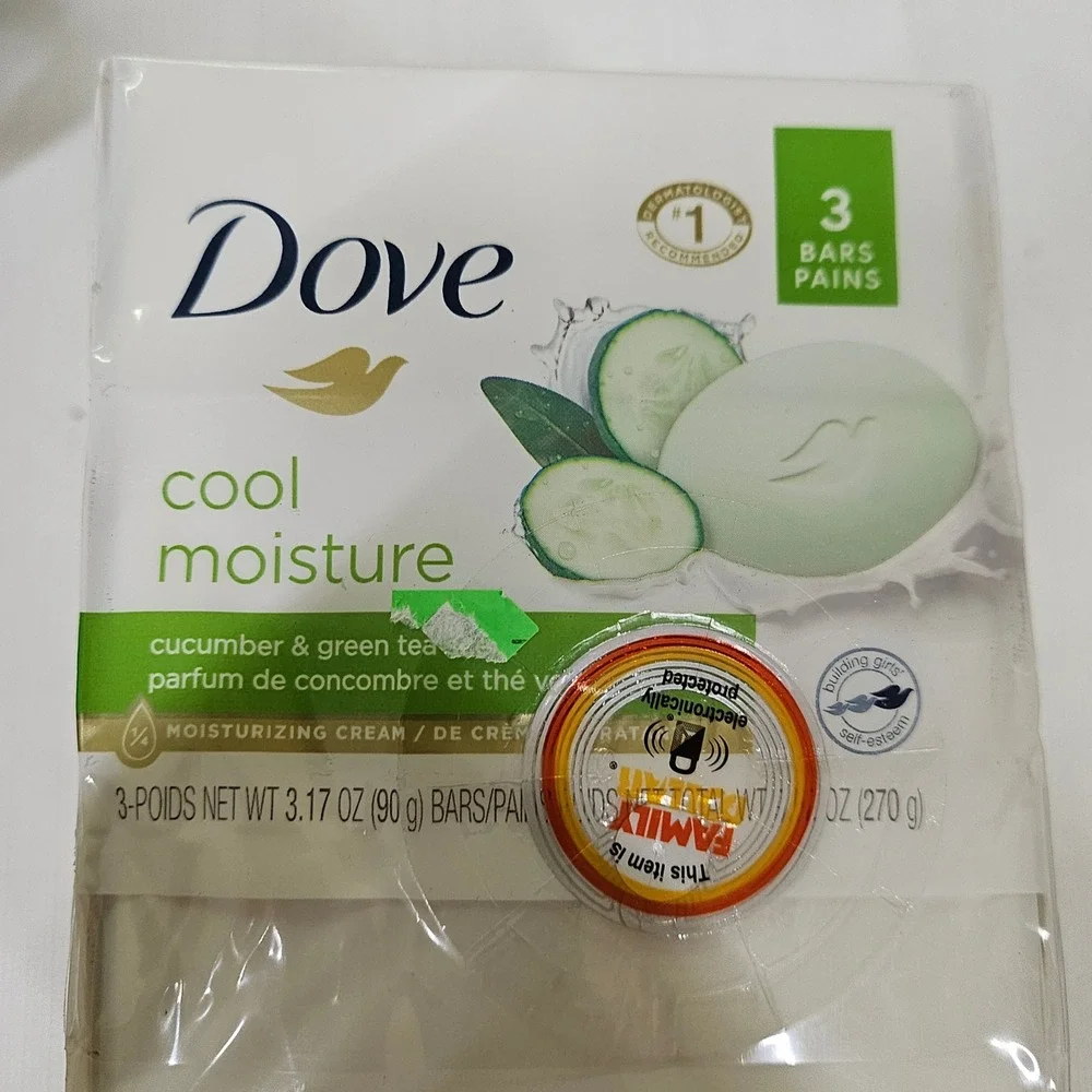Dove packs bars